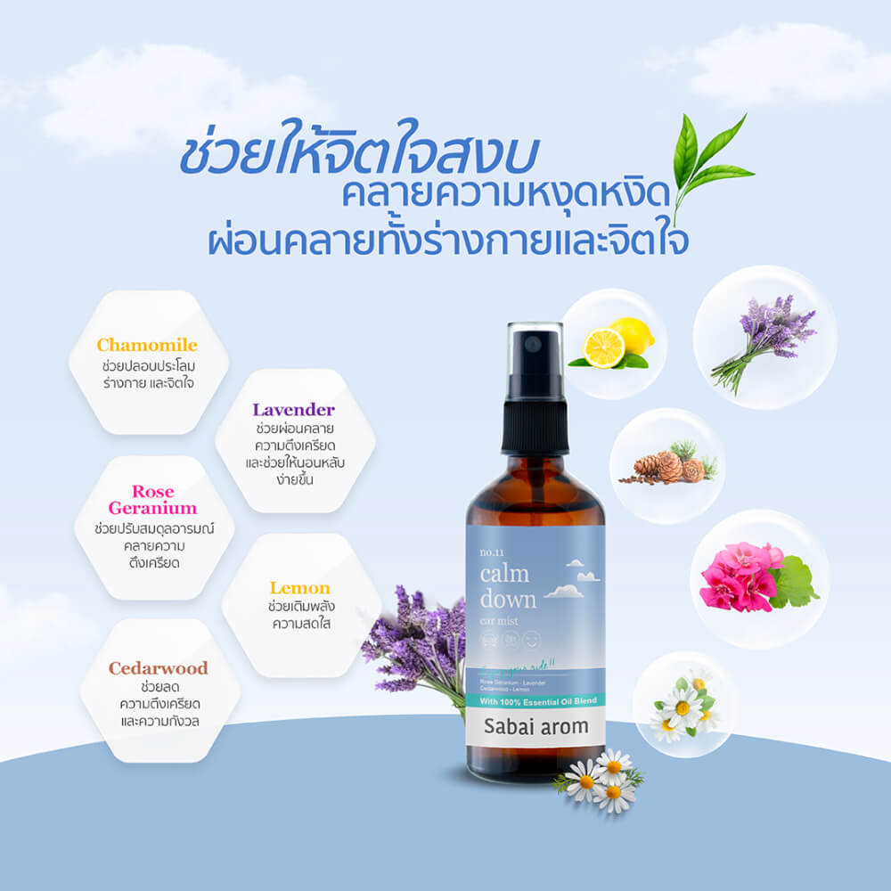 เซ็ตของขวัญ สบายอารมณ์ มายด์ฟูลเนส บ็อกซ์ หอมสปา ผ่อนคลาย สเปรย์ ลูกกลิ้ง น้ำมันหอมระเหย (1 เซ็ต)